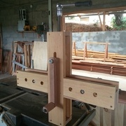 Cintreuse à galets faite maison