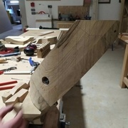 collage de la coupe droite