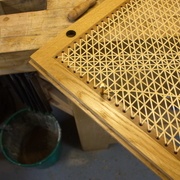 Là, j'ai fait le choix de passer trois trous pour laisser des lignes vides et modifier le motif.