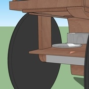 Le montant des roues