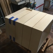 Collage de l'habillage