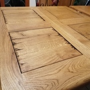 Réalisation d'une copie de Rallonge de Table en Chêne au look rustique/ancien