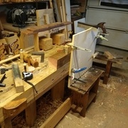 pour les autres je change la position de travail! c'est le corps qui commande!