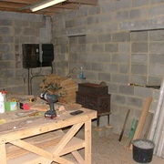 Le vieux poêle, trop limite pour mon volume...