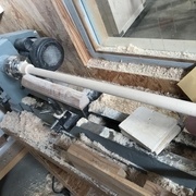 tournage du manche en hêtre