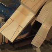 Tracé et découpe arasement queue