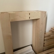 Mortaises montants transversaux