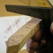 vérification des sections d'équerre à la normale