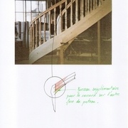 La main-courante est prévue au départ de cette dimension