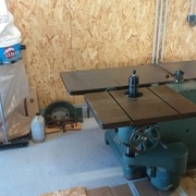 La machine remontée et nettoyé