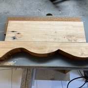 Gabarit pour faire la crinière à la défonceuse