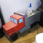 Le camion benne américain