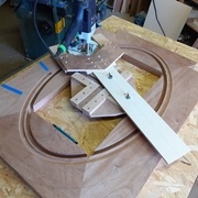 Certaines passes sont arrêtées pour ensuite usiner une portion droite