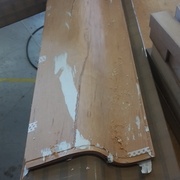 1er essai cintrage avec moule et contremoule