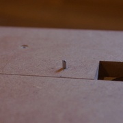 Compas de défonceuse (pointe de rotation 2,5mm)