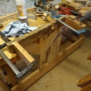 queue d'arronde non débouchantes collée