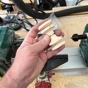 Deux boutons de tiroir avant séparation