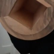 intérieur de l'ogive ( arétier droit en panneaux)