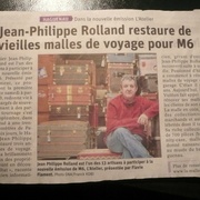 Notre collègue Jean Philippe...article des Dernières Nouvelles d' Alsace de ce dimanche!