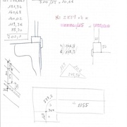 Calcul du balancement, triangle de base, étendue de la ligne de foulée, arrasement limon main courante, étendue de l'escalier