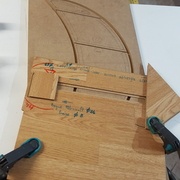 Rainures du motif de la façade