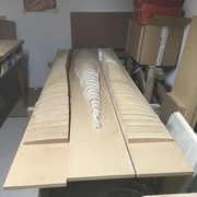 les deux moules exterieurs taillés mais pas le milieu