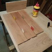 Des cales d'épaisseurs avant collage