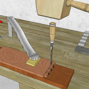 **3/** Entaillage classique .