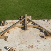 fig 3 Épure sur plancher provisoire http://passion.pierres.over-blog.com/