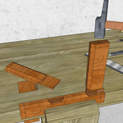 **7/** Les assemblages sont montés et éventuellement ajustés.