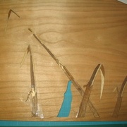 Après découpe de la fenêtre