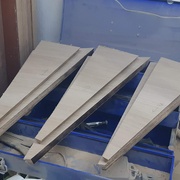 les 6 pièces qui composent les 3 pieds