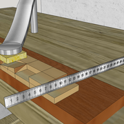 **ENTAILLE N° 4 :** Vérification du plat au réglet.