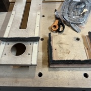 Les deux parties de la barrière