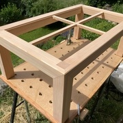 la chance d'avoir du mélèze superbe sans un noeud !!