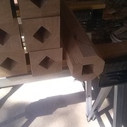 Entretoises avant toupillage