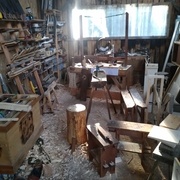 Autant il va falloir ranger , autant j'aime voir mon atelier comme ça !