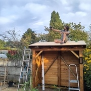 L'OSB est monté et le fond est fini