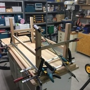 Mise en place du piétement