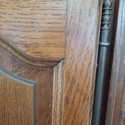 Doucine la coupe laisse apparaître le contre profil