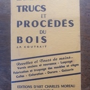 Livre Trucs et Procédés du Bois