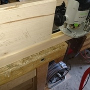 rainurage à la défonceuse