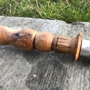 Râpe de maréchalerie, manche en chêne