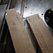 Épaulement de tenon à la ruban