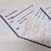 Versions de la conférences, documents utilisés et fil conducteur .