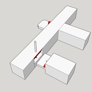 Tenon/mortaise  "mordane" ou "bec de canard"