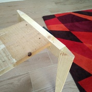 Etude pour la forme des pieds (retenue)