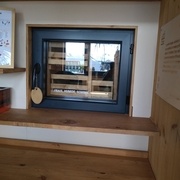 Le garde mangé ! Pour l'hiver, au nord a l'extérieur de la tiny