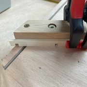 Position sur le gabarit