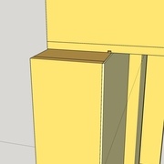 Baguette de guidage dans la rainure